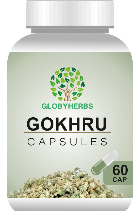 Globyherbs Gokhru Capsules 60's (Pack of 2)