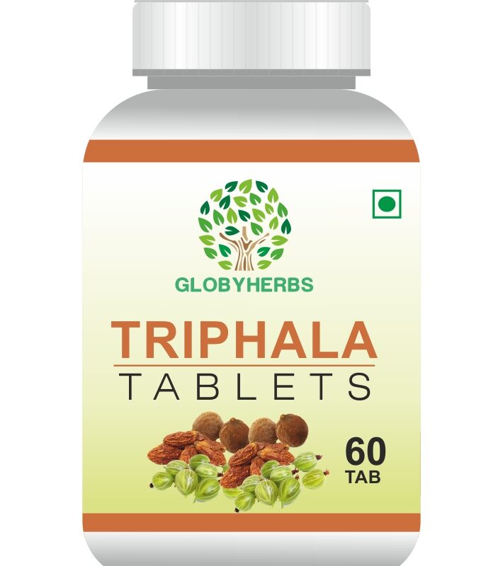 Triphala 60 Tablets - 100% Natural With Zero Side Effects