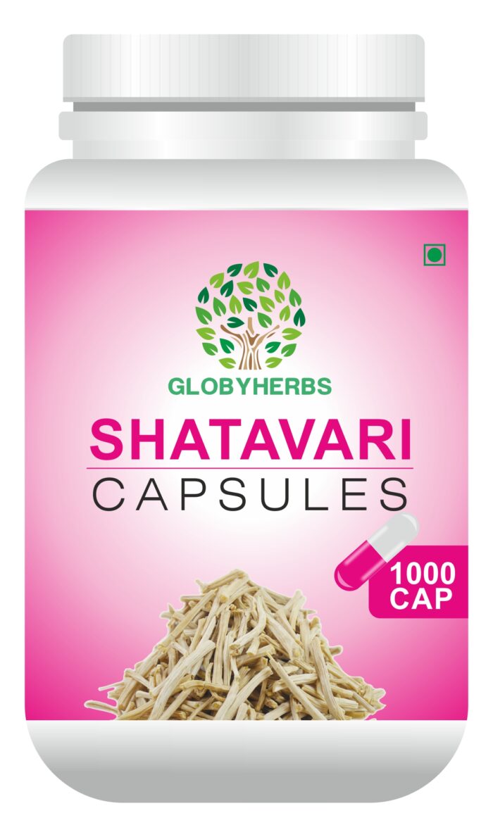 Globyherbs Shatavari Women's Wellness Tablets, Promotes lactation, 1000 Count