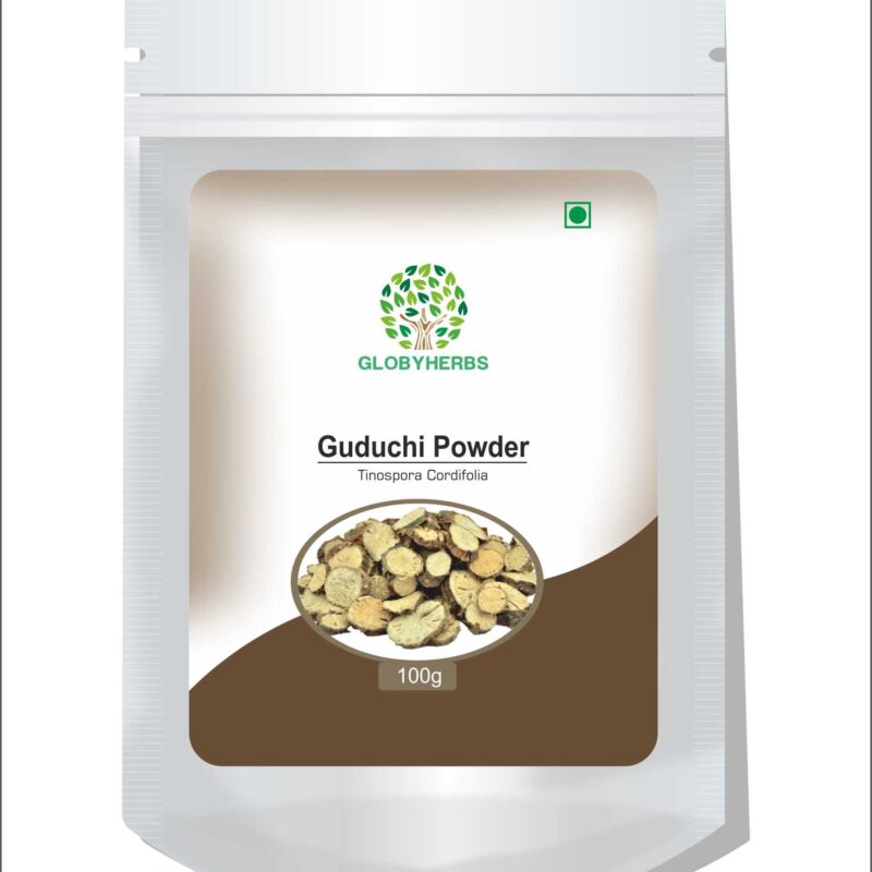 100% Pure Guduchi Powder | Tinospora Cordifolia | Giloy Powder Organic - 100g