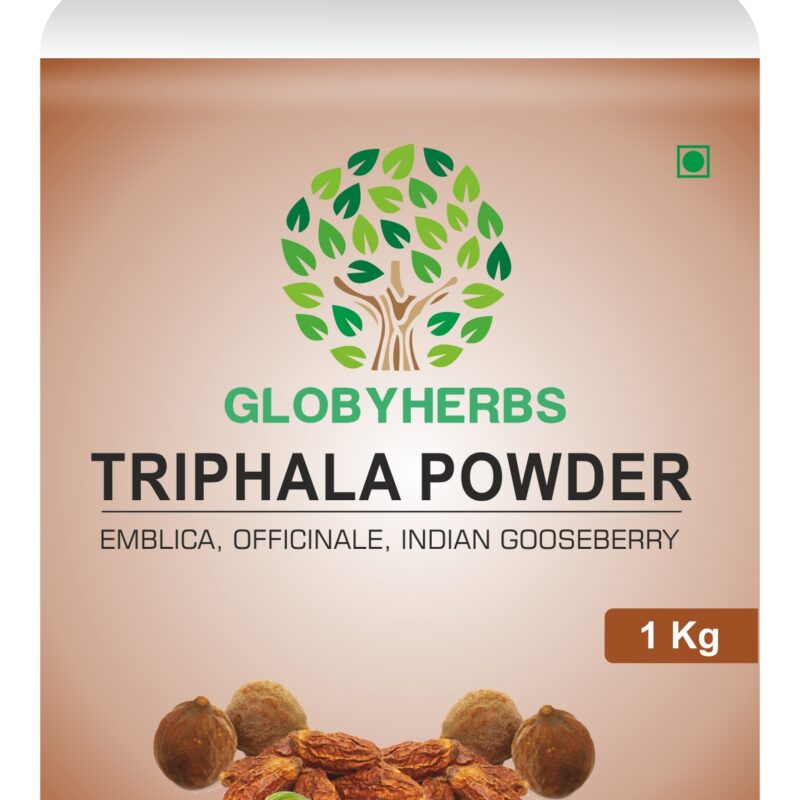Triphala Powder/ Churna-1kg | Helps Relieve Constipation | Quick Acidity & Gas Relief | Globyherbs